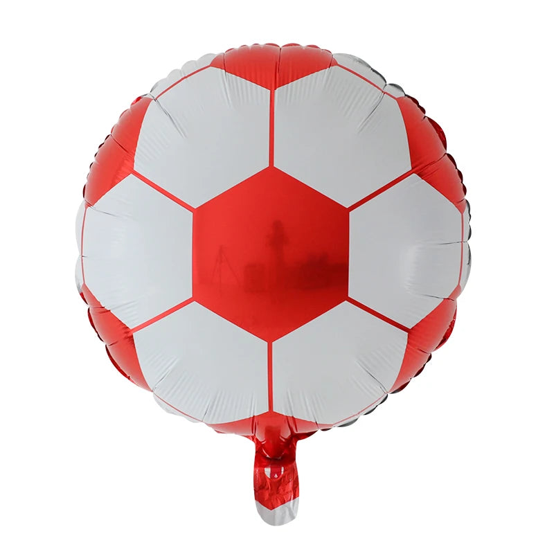 18-Inch Football Foil Balloons - Perfect Birthday Party Decorations as the picture 7 / 18inch