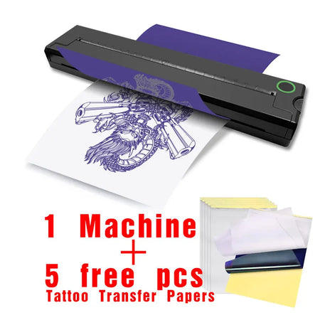 2025 PDF A4 Portable Printer Tattoo &ndash; Bluetooth Printing 1Machine / CHINA