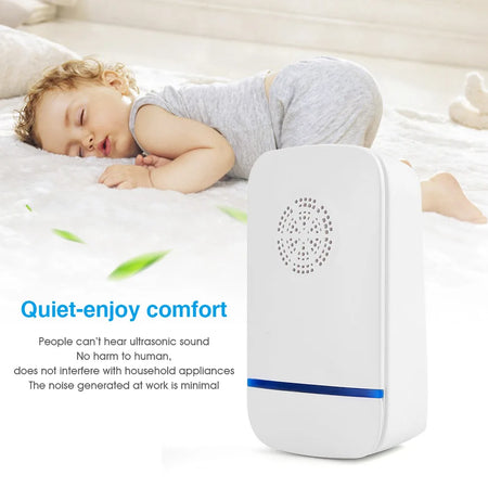 Ultrasonic Pest Repeller Indoor &ndash; Chemical Free Operation