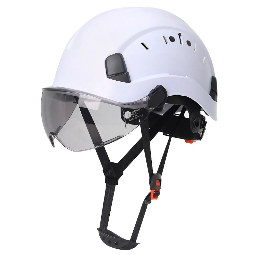 Aolamegs SF06 Safety Helmet With Goggles &ndash; Comfortable White A