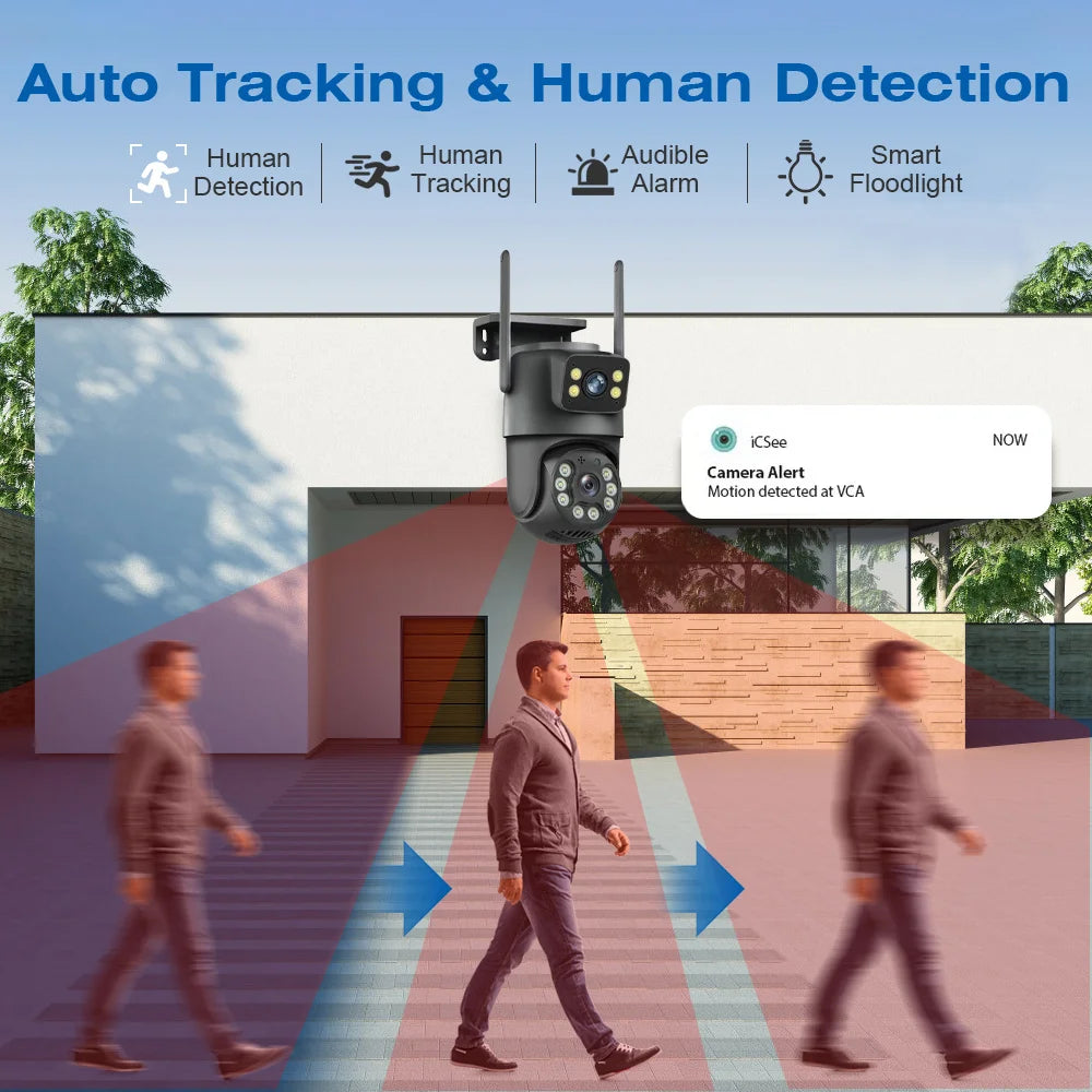 8MP AI PTZ WiFi Camera