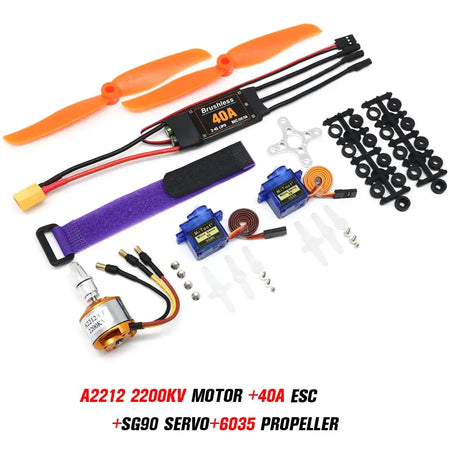A2212 2212 2200KV 1400KV 1000KV Brushless Motor 30A 40A / 40A BLheli ESC SG90 9G Micro Servo for RC Fixed Wing Plane Helicopter by InterCyprus Trading Ltd