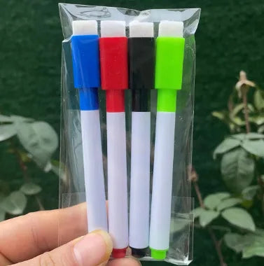 30 Page Children's Grid Drawing Toy &ndash; Enhance Fine Motor Skills and Creativity 4 color pens