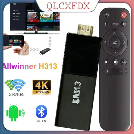 G9 TV Stick &ndash; 4K Android TV Box With Dual Band WiFi