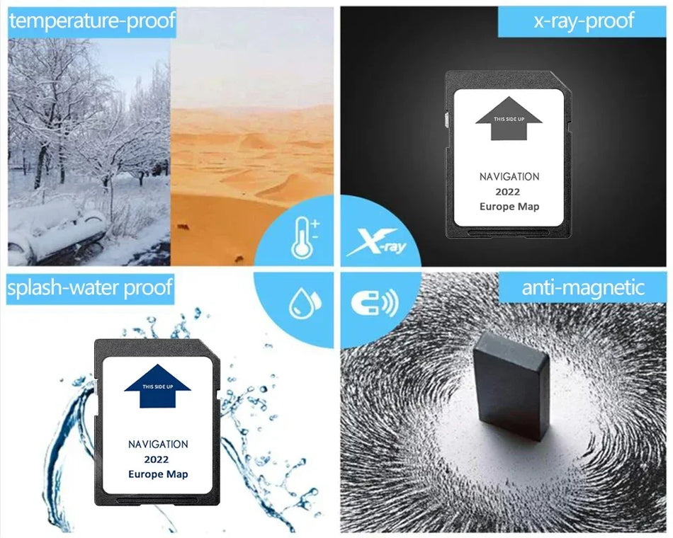 For IVECO XP Daily Cover Europe Map SD Card &ndash; HighSpeed GPS