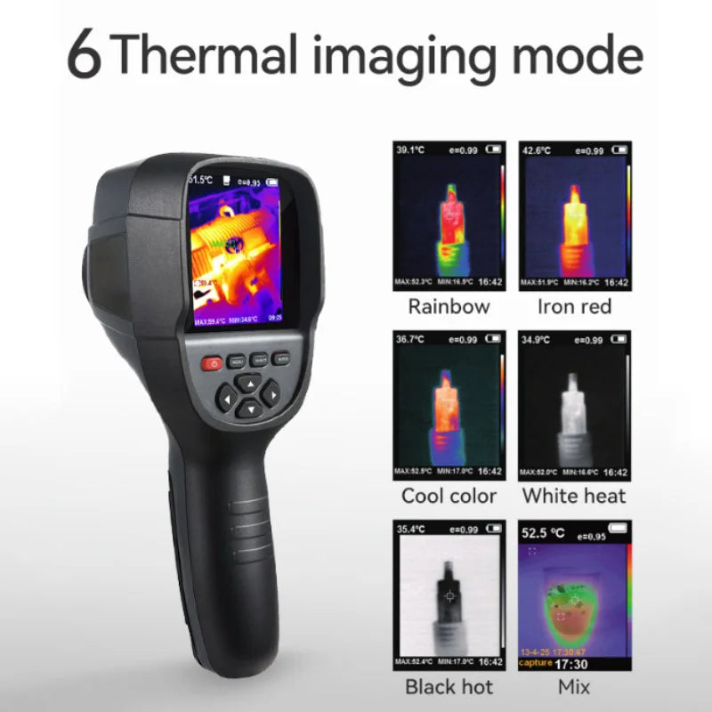 Advanced 2023 GW256 Infrared Thermal Imager Handheld Thermometer for Floor and Wall Heating Systems