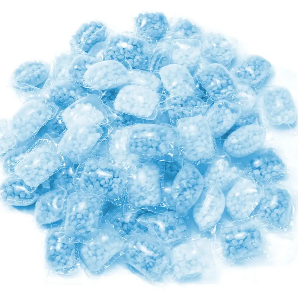 100Pcs Laundry Scent Booster Beads Anti Static Fragrance Blue