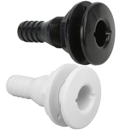 3/4in ABS Plastic Boat Thru Hull Connector &amp; Drain Outlet | EBTOOLS