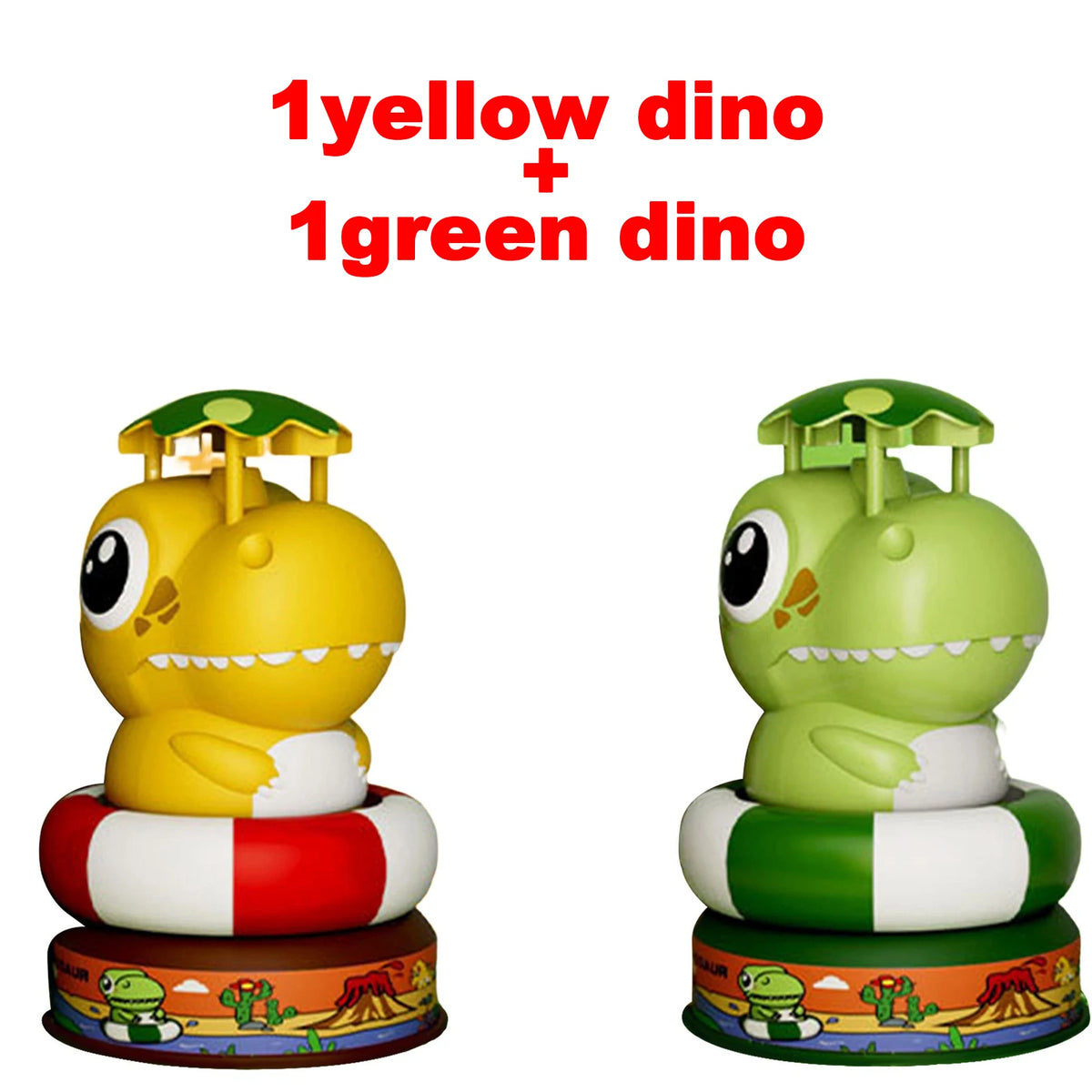Cartoon Frog Water Sprinkler Toy &ndash; Rotating Spray Action 2 dinosaur