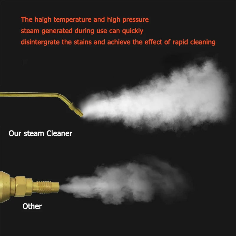 1800W High Pressure Steam Cleaner - Multi-Function Sterilizer &amp; Stain Remover
