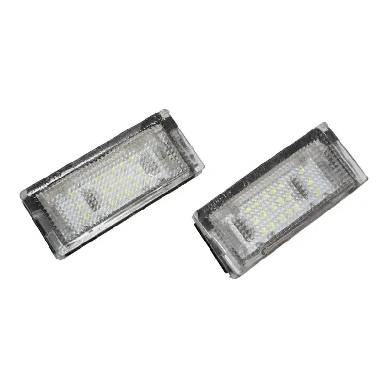 2PCS White LED License Plate Light Lamp For BMW 3 Series E46 4D 1998-2003 5D Touring 1998-2005 Error Free by InterCyprus Trading Ltd