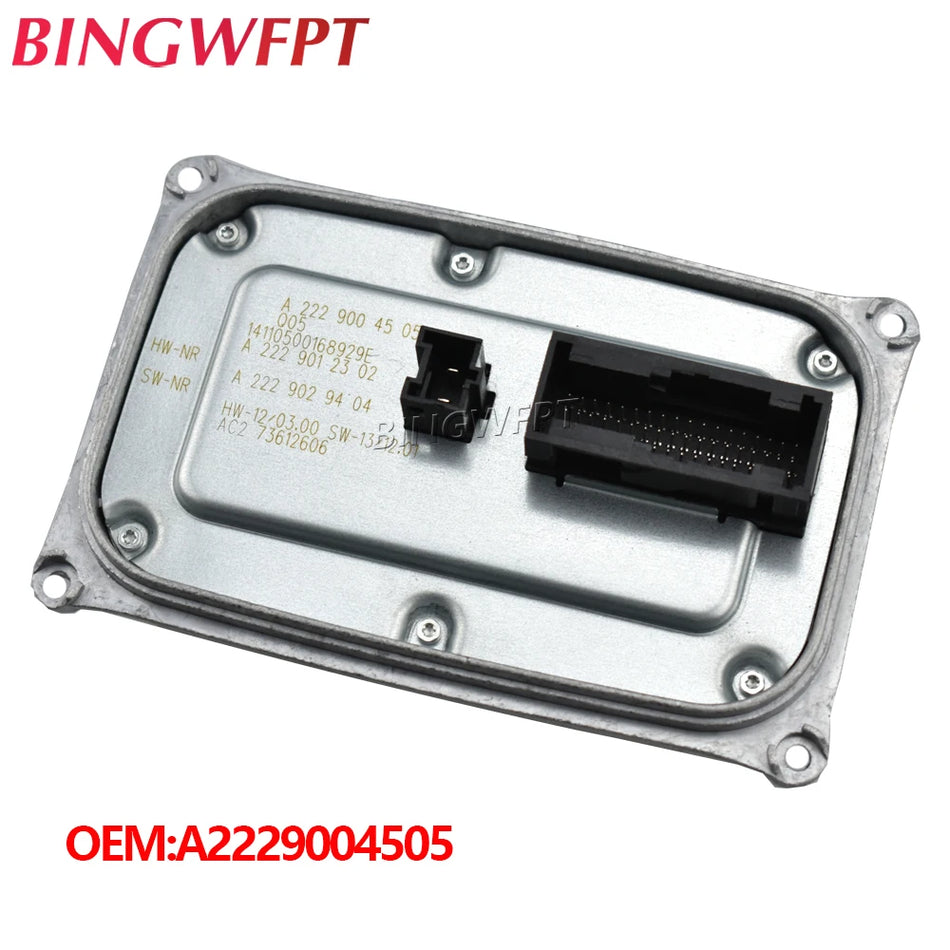 Headlight Control Unit, Full LED for Mercedes-Benz C-Class W205, CL-Class C217, S-Class W222