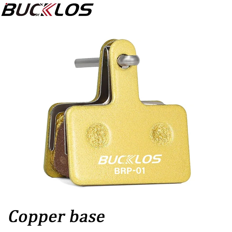 BUCKLOS Bicycle Hydraulic Disc Pad - Heat Dissipation Copper-Base 1Set