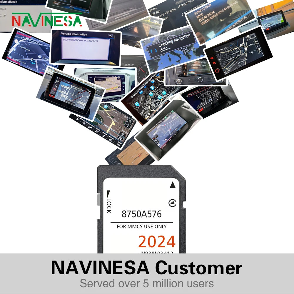 Version 2024 UK Europe Maps SD Card MMCS &ndash; Updated Maps