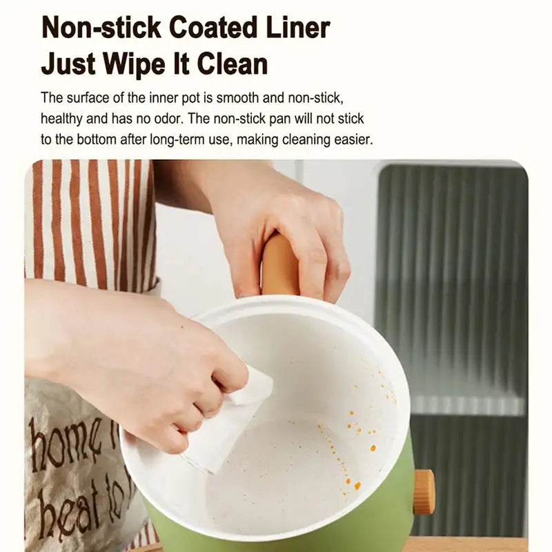 Nonstick Multifunction Rice Cooker Portable 1 To 2 People