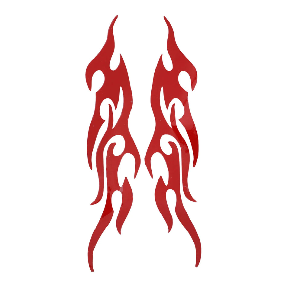 Наклейка Flame DIY из винила для автомобилей и мотоциклов, водонепроницаемая самоклеящаяся