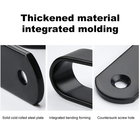 2/4/6/8/10 Pcs Solid Steel Snowboard Wall Mount &ndash; Durable