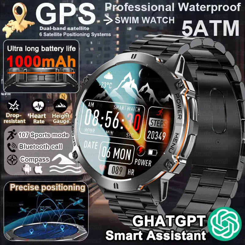 New 1000MAH Super Endurance Smart Watch &ndash; AMOLED Display