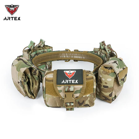 ARTEX Tactical Battle Belt 7 In 1 Airsoft Utility - Nylon