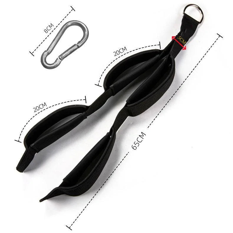 Adjustable Tricep Rope &amp; Bicep Training Equipment for Home Gym