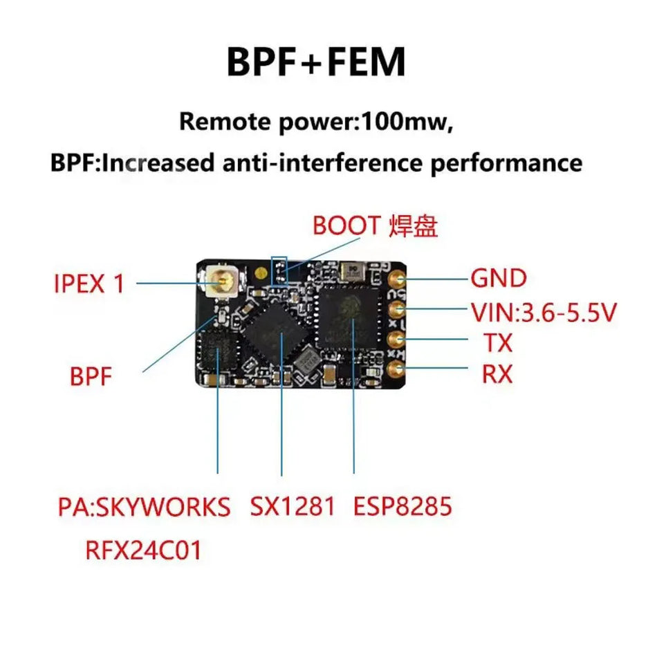 ELRS 2.4GHz NANO Receiver &ndash; Enhanced Range and Performance