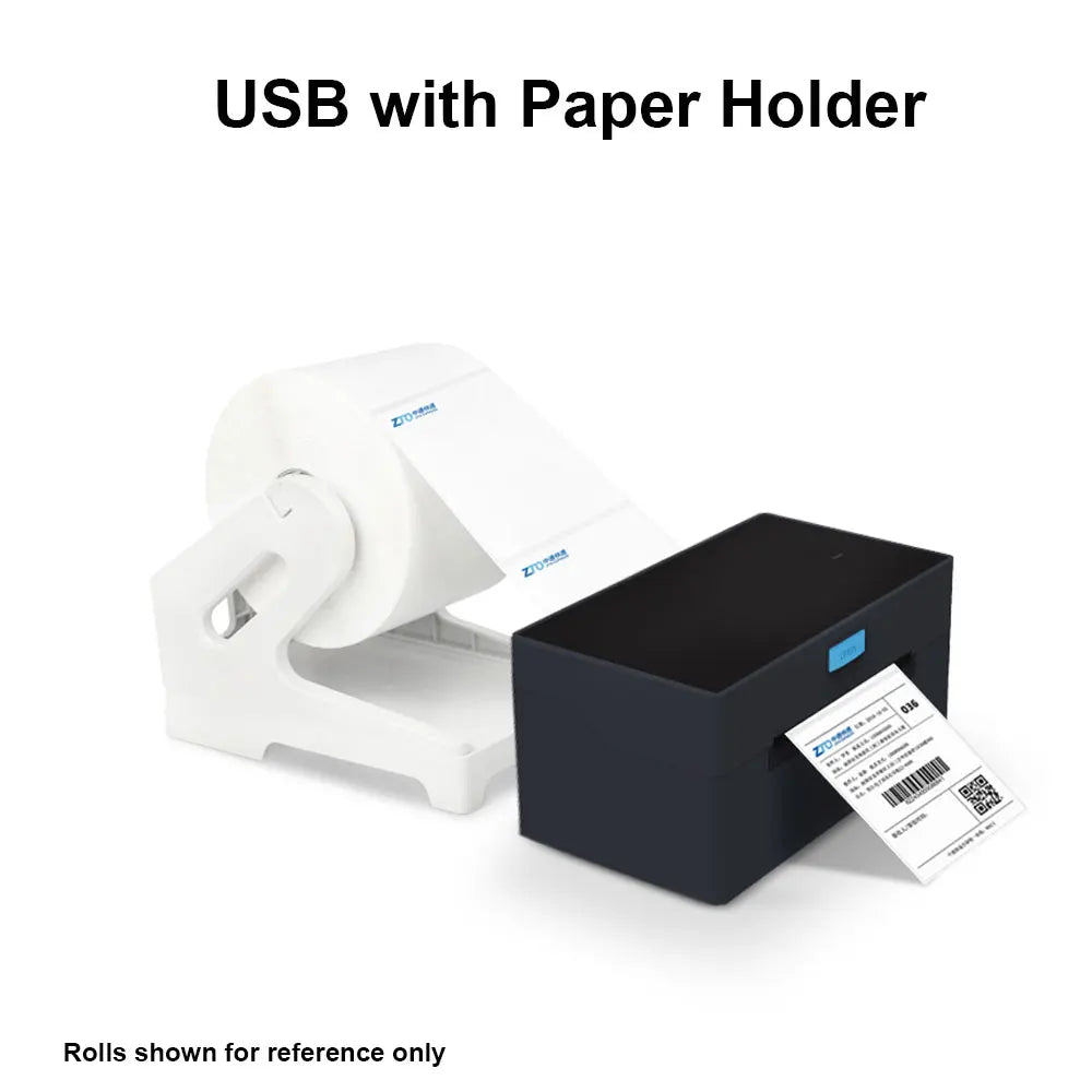High Speed Label Printer &ndash; USB Bluetooth Thermal Printing usb with bracket / UK Plug