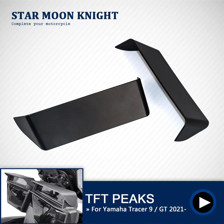 Yamaha Tracer 9 Tracer 9 GT Visir Instrumentbeskyttelsesdæksel Solmålerbeskytter, Holdbar Plastik