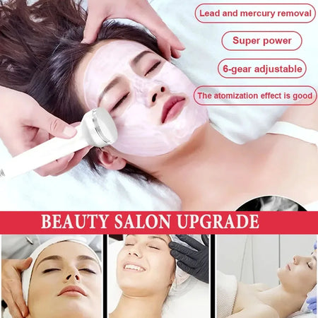 Three-In-One Ultrasonic Facial Massager &ndash; Deep Cleansing