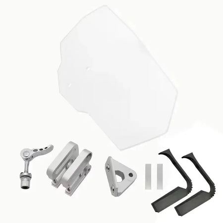 Airflow Adjustable Windscreen Wind Deflector Universal Motorcycle Windshield for Kawasaki BMW Ducati honda Benelli Triumph Yamah by InterCyprus Trading Ltd