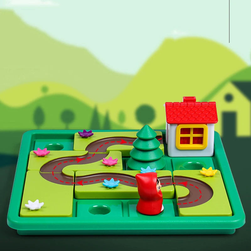 Little Red Riding Hood Smart Hide and Seek Board Game &ndash; Safe