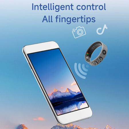 2025 Smart Ring Waterproof 5ATM | Health, Heart Rate, Sleep Monitoring