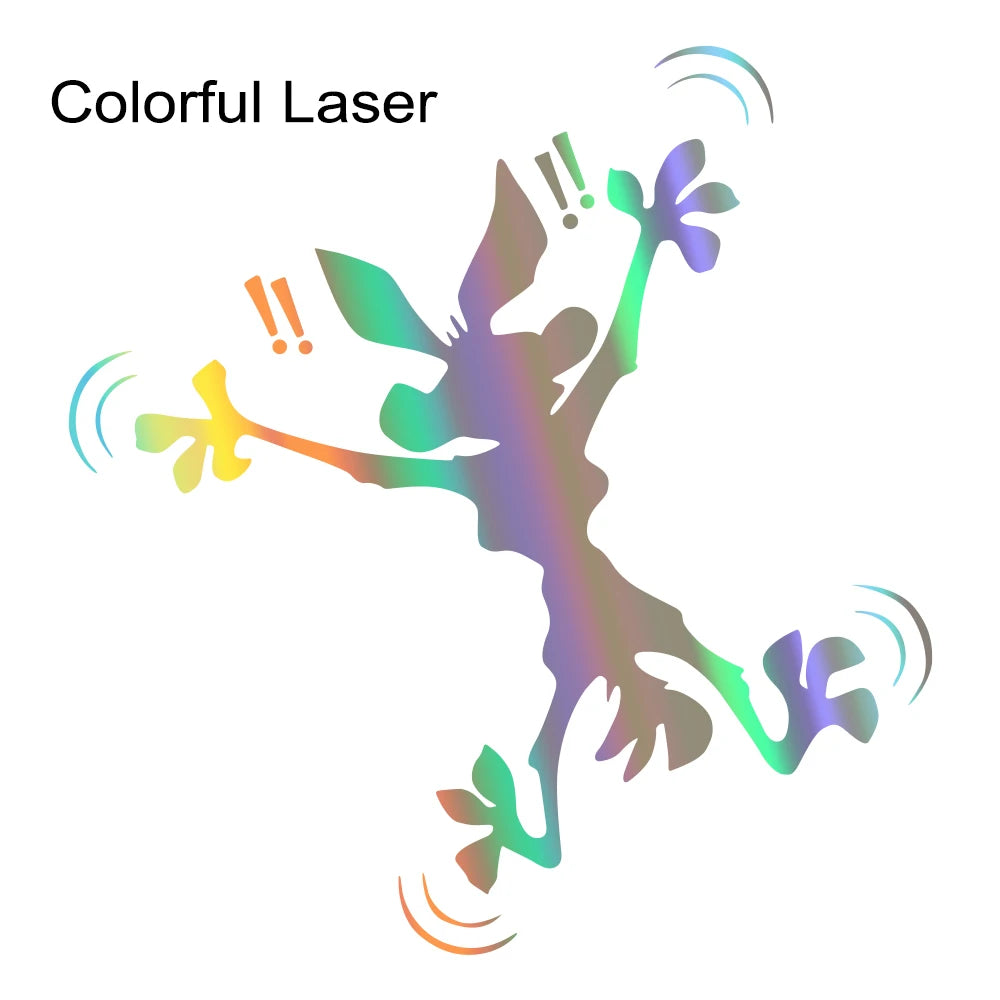 Waterproof PVC Car Wrap Vinyl Film Cartoon Decals Kit for Dent Fix and Decoration Colorful Laser