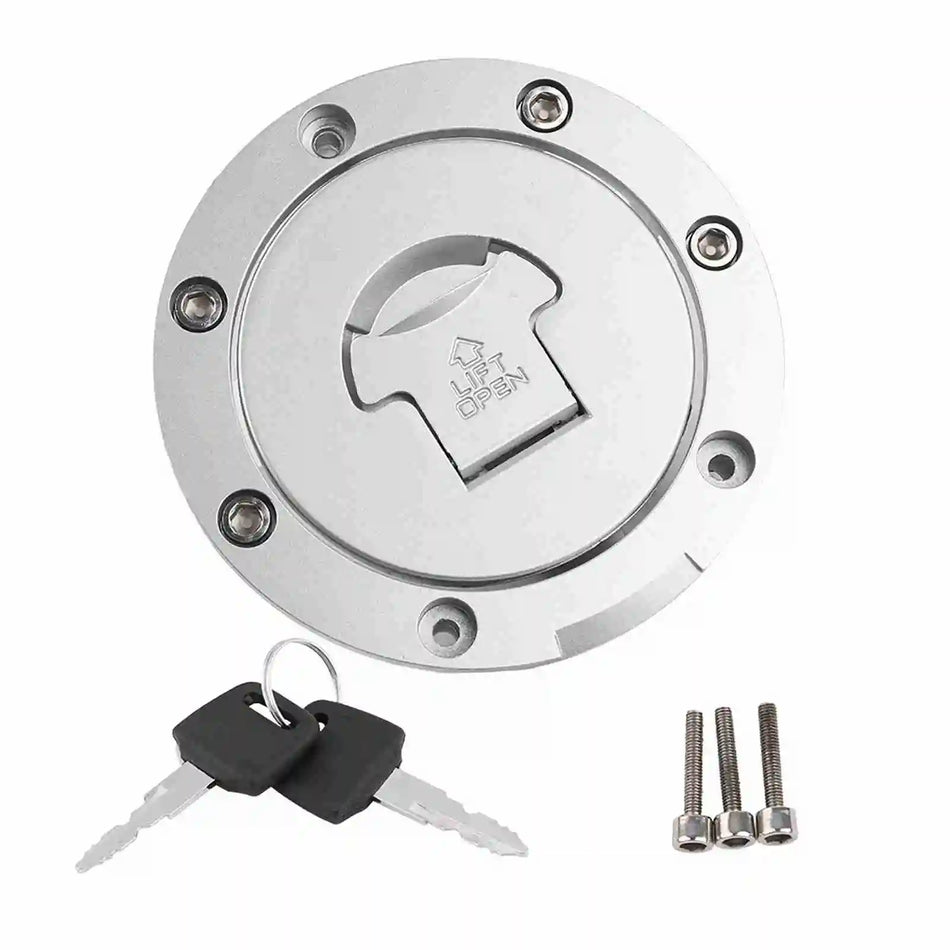 Juego de llaves de bloqueo de tapa de tanque de gasolina para Honda CBR600RR 2003-2014 y CBR600F4i 2001-2006