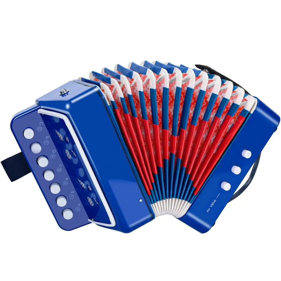2 Μπάσες 7 Νότες Παιδική Διατονική Ακορντεόν Δώρο Για Παιδιά