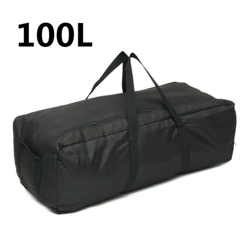 Scione 55L Camping Storage Bag &ndash; Ultra Large Capacity 100L Black