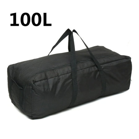 Scione 55L Camping Storage Bag &ndash; Ultra Large Capacity 100L Black
