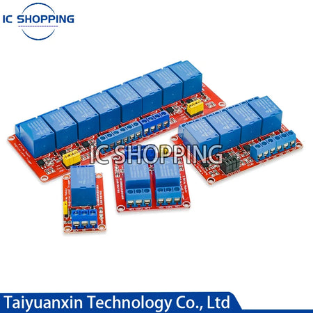 1 2 4 8 Channel Relay Module &ndash; Versatile Control for Arduino Projects 6 channel 12V