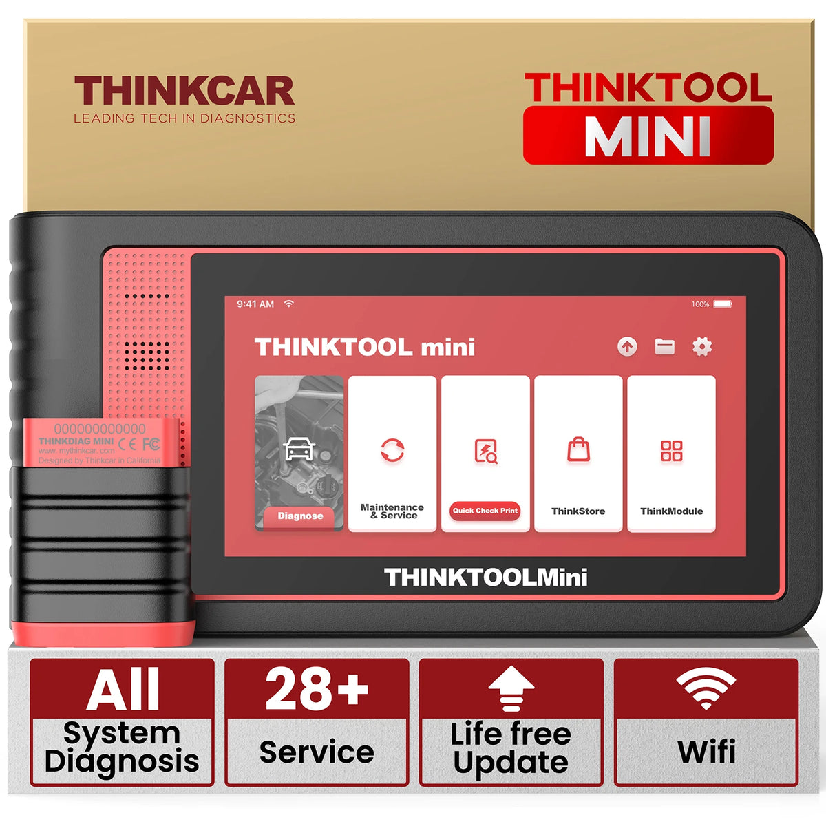 THINKCAR THINKTOOL MINI 2 CANFD &ndash; Bi-Directional Scan Tool THINKTOOL MINI / france
