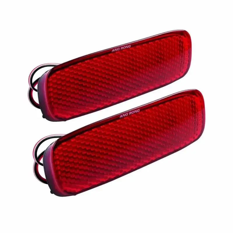 Red LED Bumper Reflector For Citroen Peugeot Fiat 107 206 607 Expert C1 C5 by InterCyprus Trading Ltd