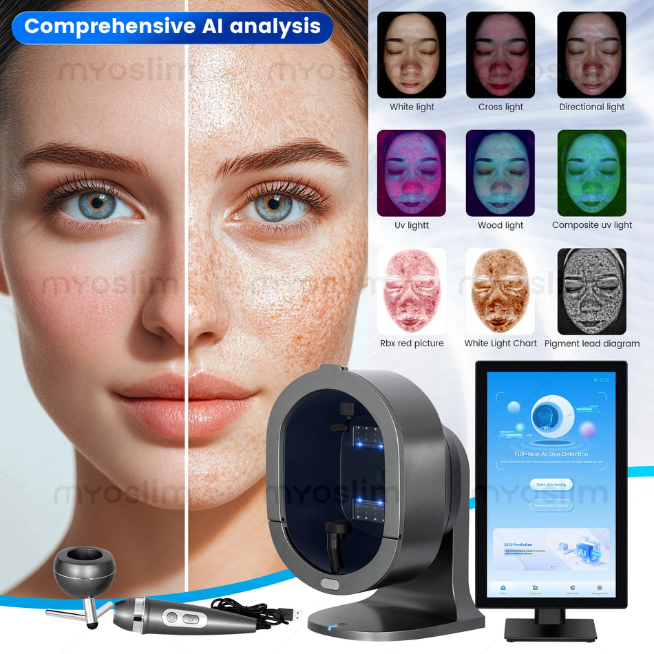 X5 Salon Skin Analyzer Camera 20MP Multispectral Nega aken