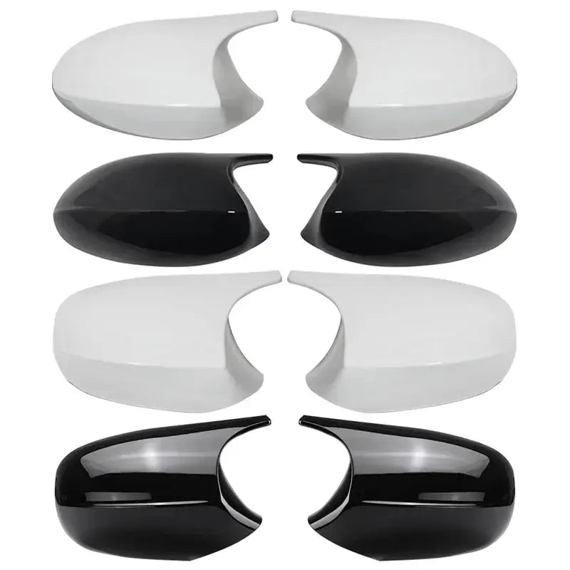1 Pair White Replacement Rearview Side Mirror Covers Cap for BMW E90 E91 E92 E93 E81 E87 E82 E88 3 1 Series M Accessories by InterCyprus Trading Ltd