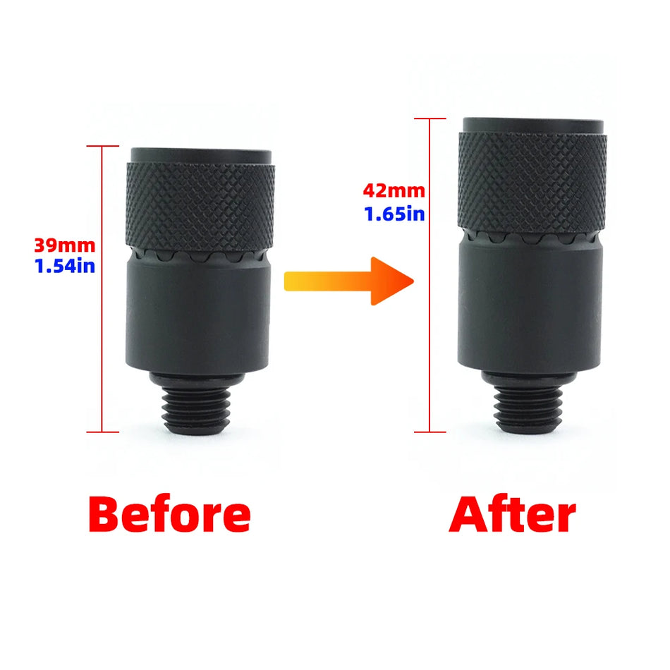 Hirisi Carp Snelle Veranderingshengel Pod Connectoren Aluminium AQ210