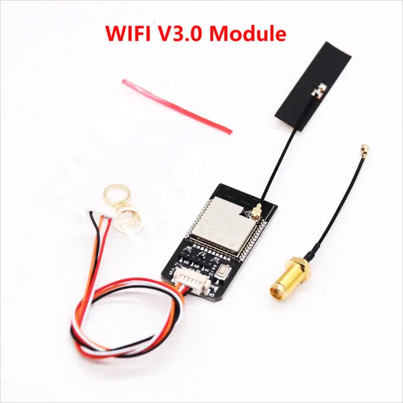 Wireless Wifi Radio Telemetry Module With Antenna for New MAVLink2 for Pixhawk APM Flight Controller FPV Drone Smartphone Table by InterCyprus Trading Ltd