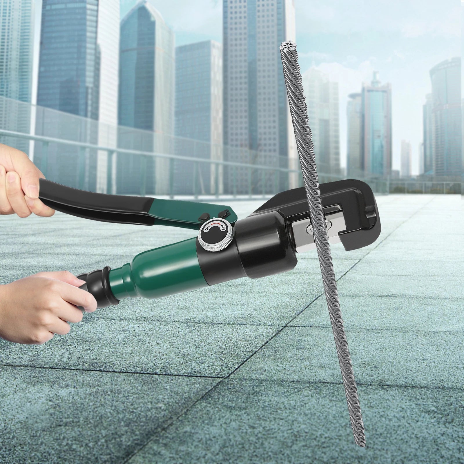 Crimping Tool YQK-70 6 Tons &ndash; Rotatable Joint For Crimping