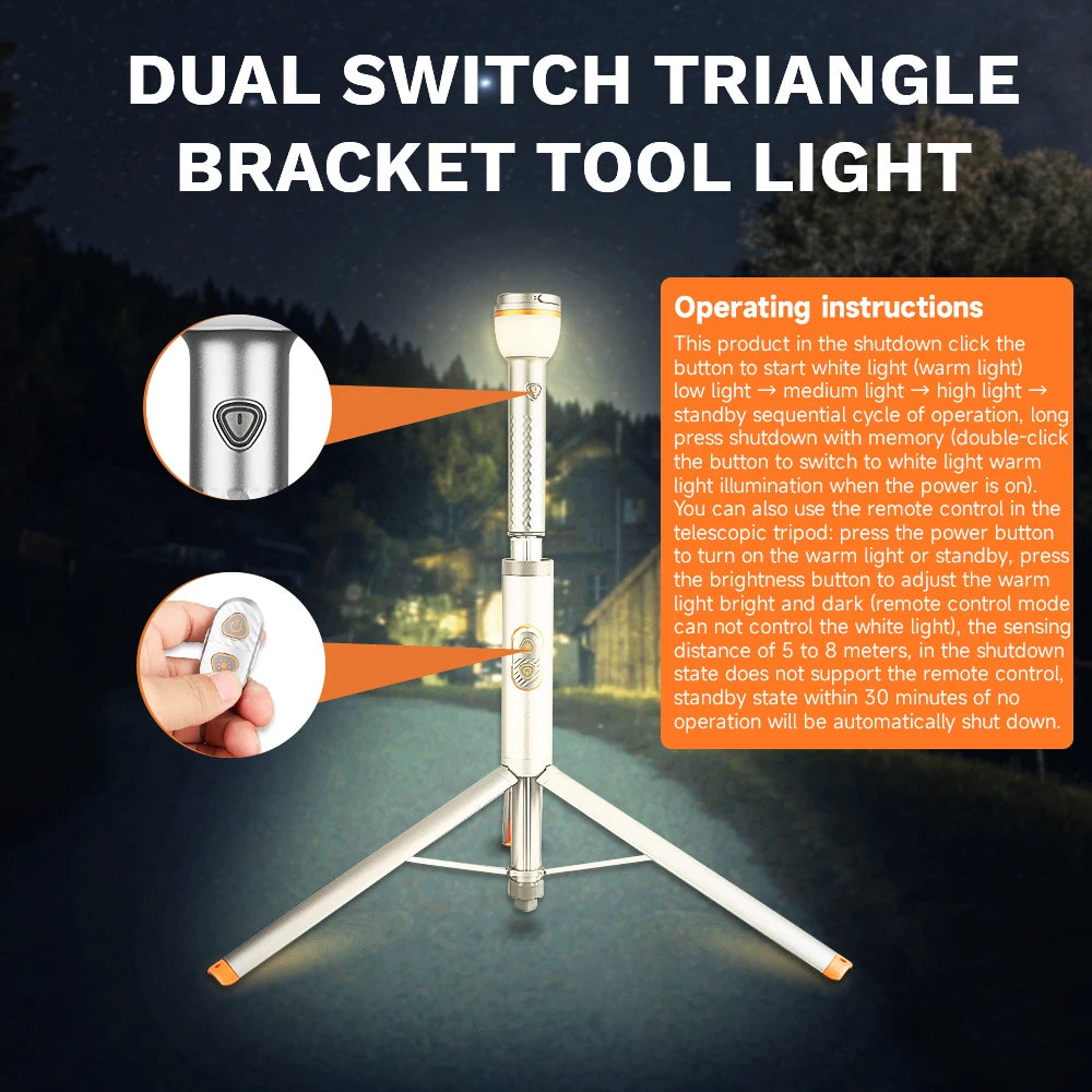 SKYRAY SL16 &ndash; Versatile Rechargeable LED Lantern