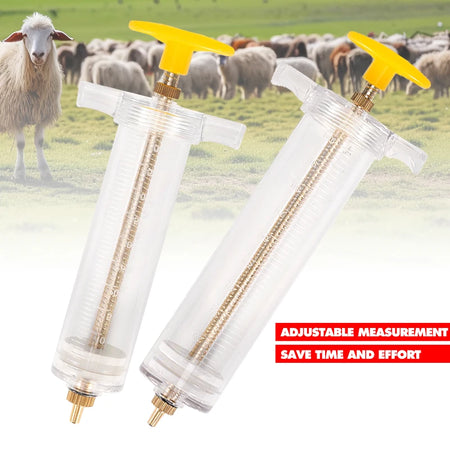 Adjustable Dose Syringe For Livestock &ndash; Precise Dosing