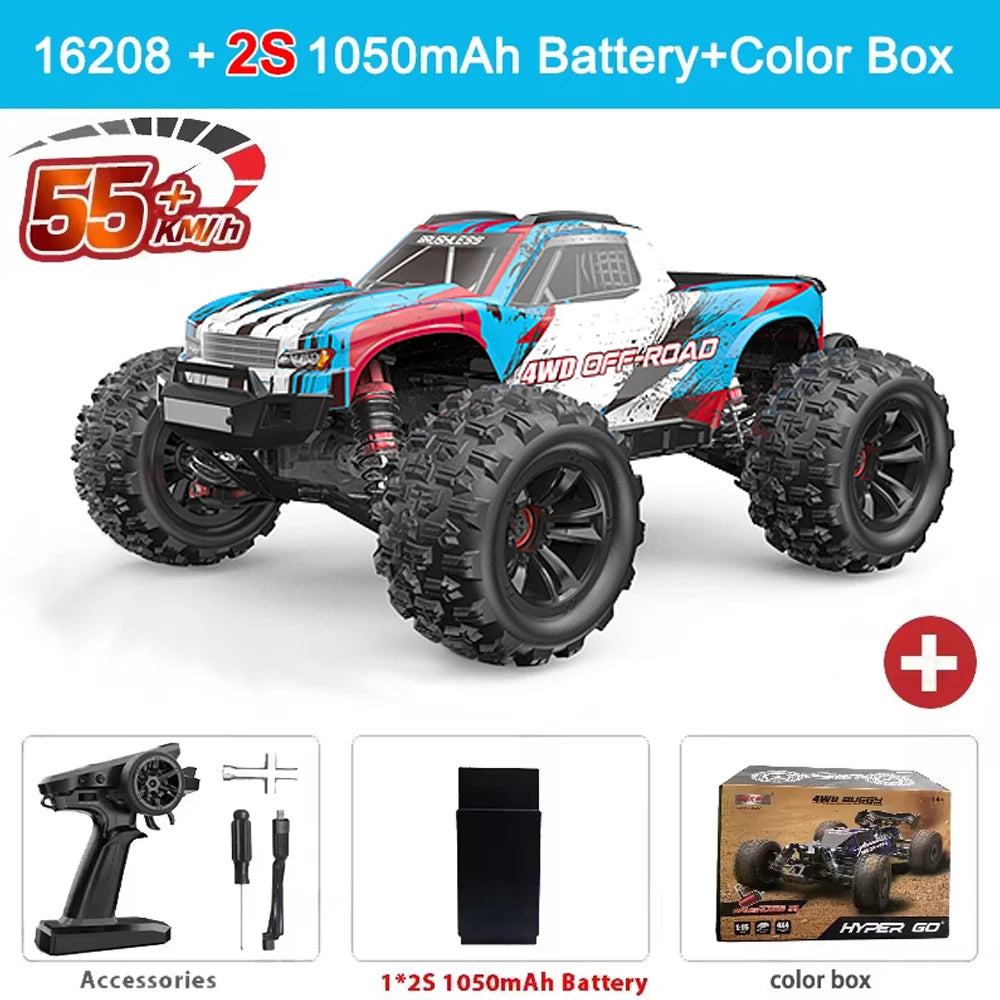 MJX 16208/16209/16210 RC Car &ndash; High Speed 4WD Off Road 16208-2S Color box