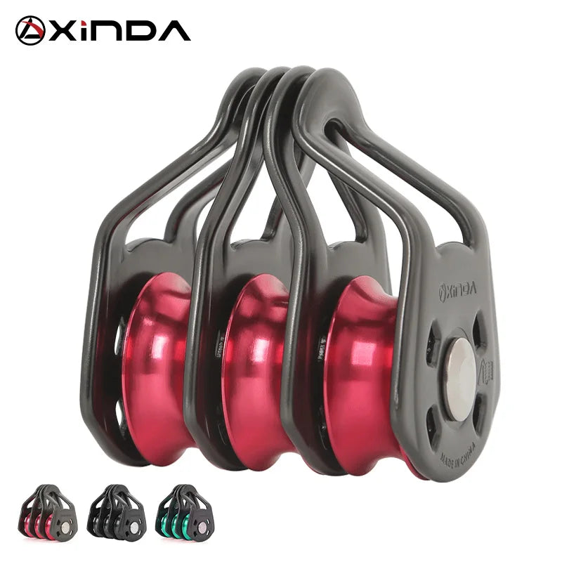Xinda Outdoor Pulley Cableway System &ndash; Three Pulley System