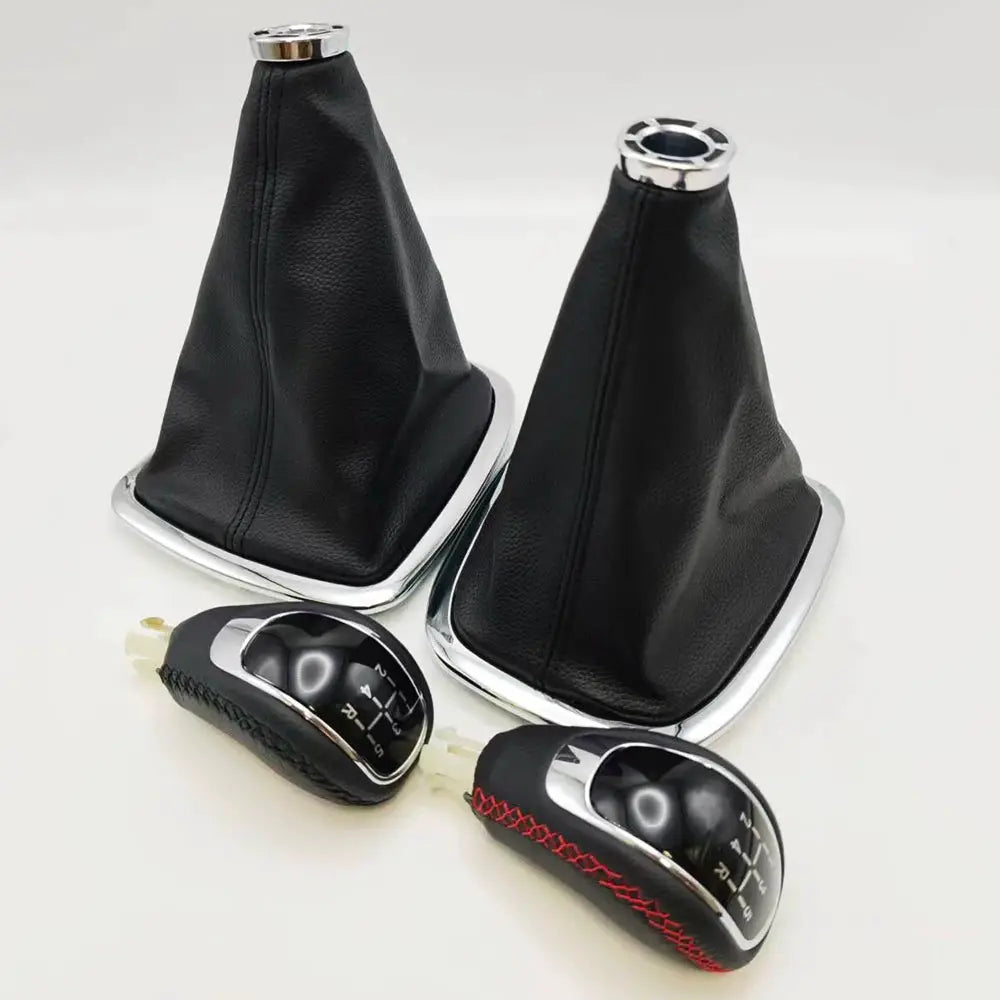 Manual Gear Shift Knob With PU Leather For Chery J3 M11 Cielo Arrizo 7 by InterCyprus Trading Ltd