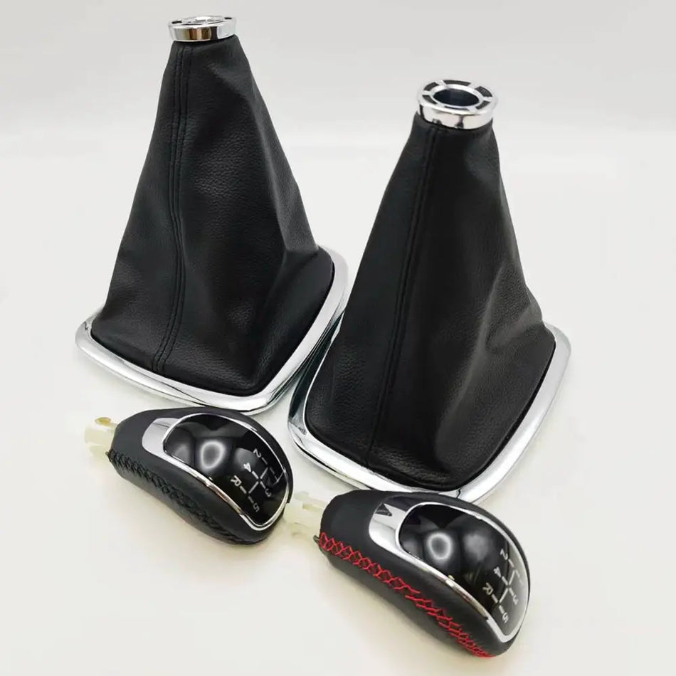 Manual Gear Shift Knob With PU Leather For Chery J3 M11 Cielo Arrizo 7 by InterCyprus Trading Ltd